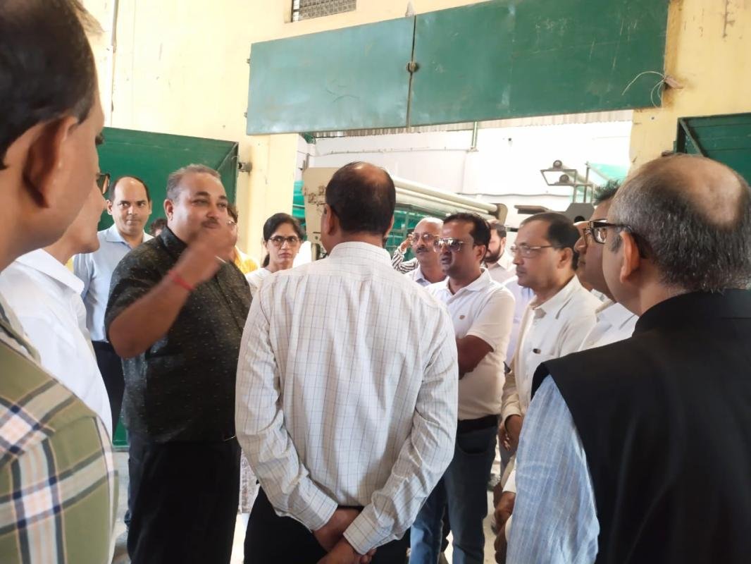 The CS, Govt. of WB is Visiting DIP